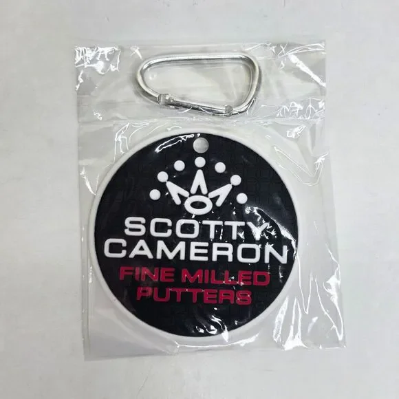 Scotty Cameron Titleist Golf Ball Putting Disc White Black - NEW - Picture 4 of 5